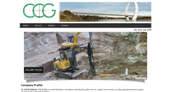 Desktop Screenshot of ccgeotechnical.co.uk