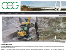 Tablet Screenshot of ccgeotechnical.co.uk